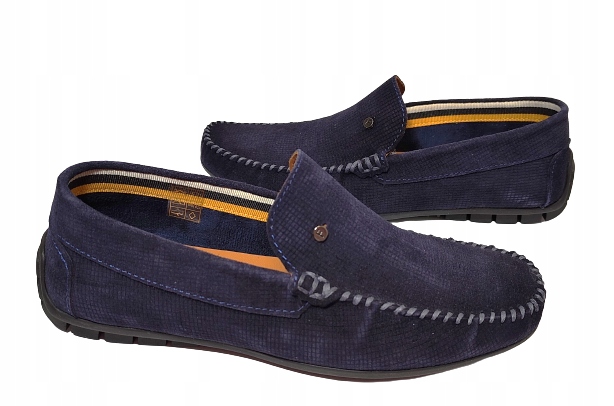 Pánské Mokasíny Filippo Mp 923/23 Tmavě Modré r41