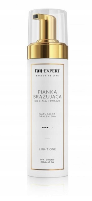TanExpert Exclusive Line Light One samoopalovací pěna 200 Ml