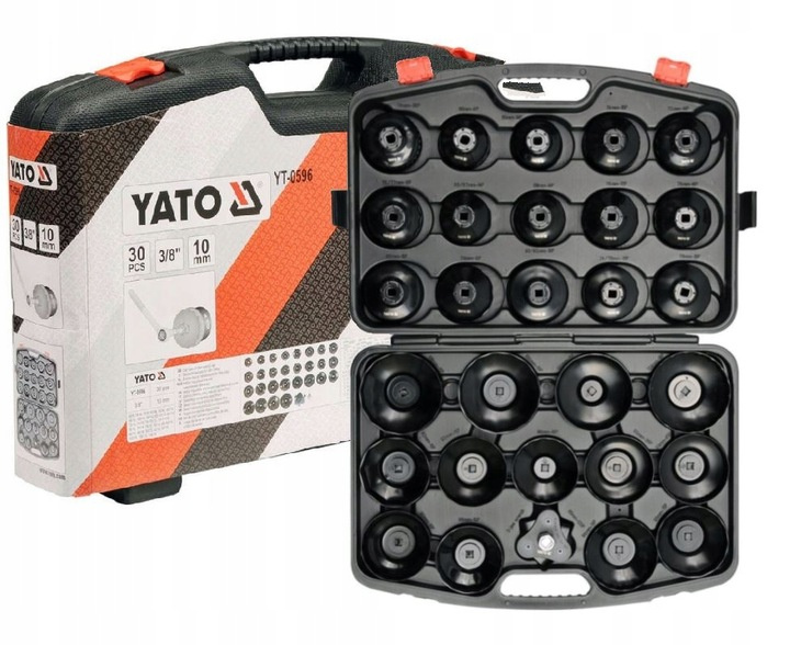 Sada Nástrčných Kľúčov Nástrčné Kľúče Pre Olejové Filtre 30 Elementov Yato