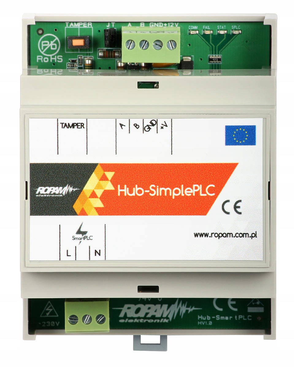 Ropam Hub-SimplePLC-D4M Autonómny koncertátor
