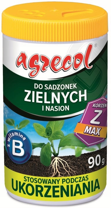 

Nawóz Ukorzeniający Sadzonki Zielone 90 g Agrecol