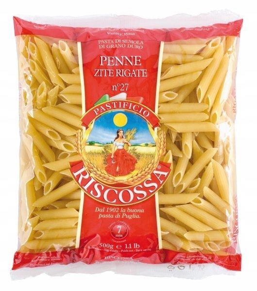 Levně 5X Těstoviny Zite Rigate 500 g Pastificio Riscossa