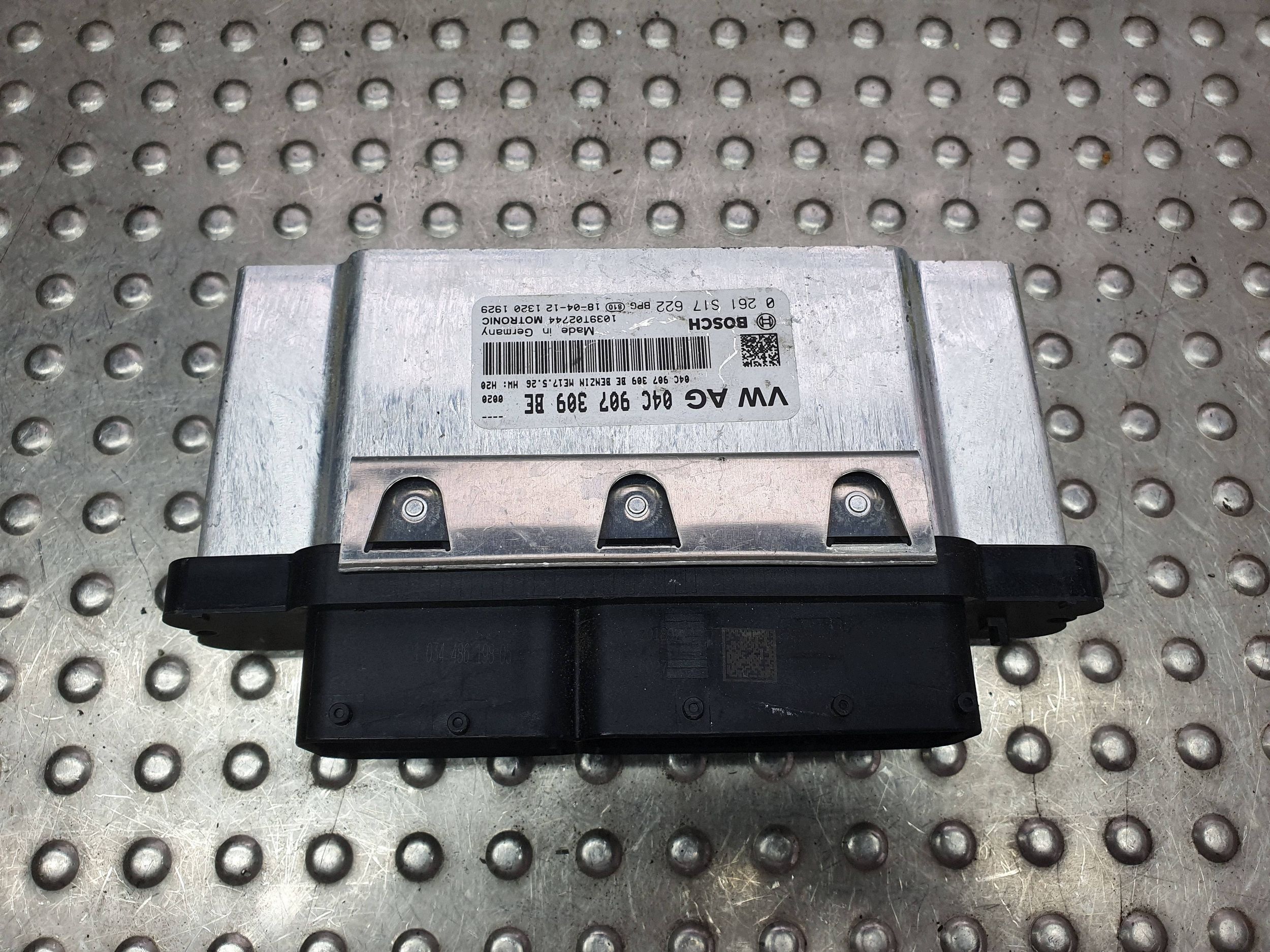 computer control unit of the engine 04C907309BE VW POLO VI 2G IBIZA V 6F 1.0 TSI