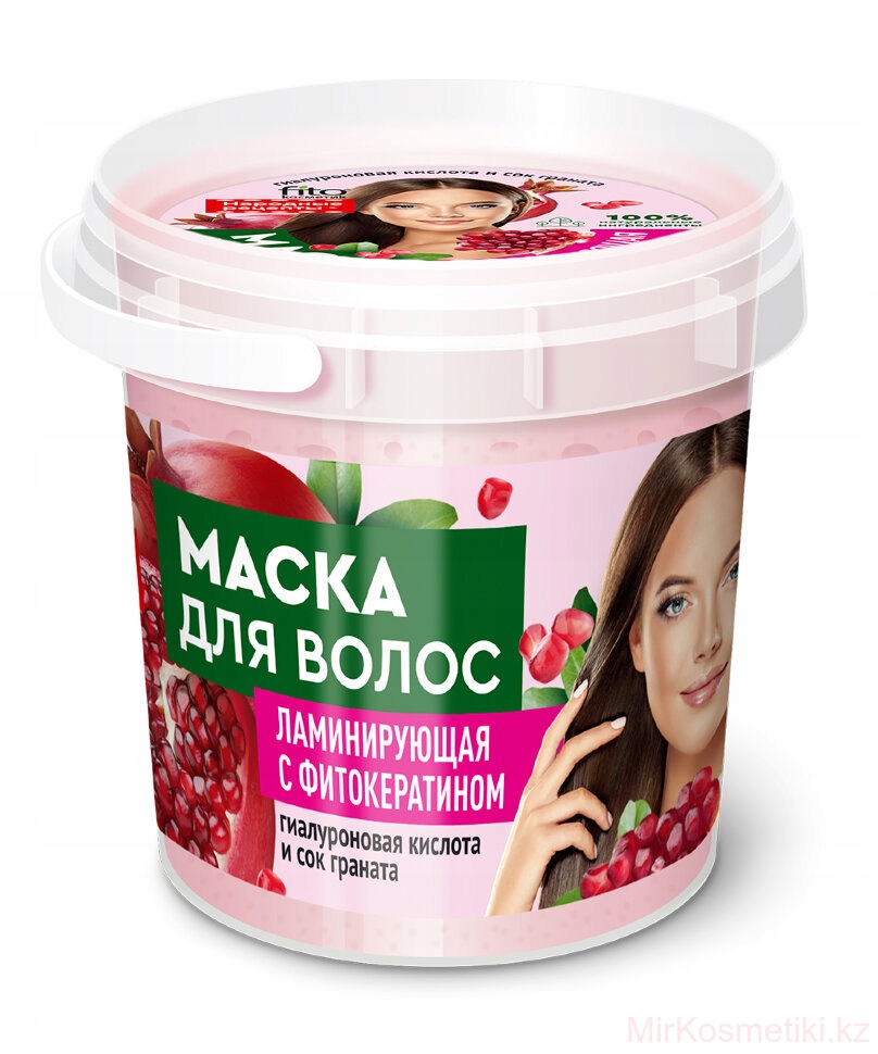 

Maska do włosów z fitokeratyną efekt laminowania