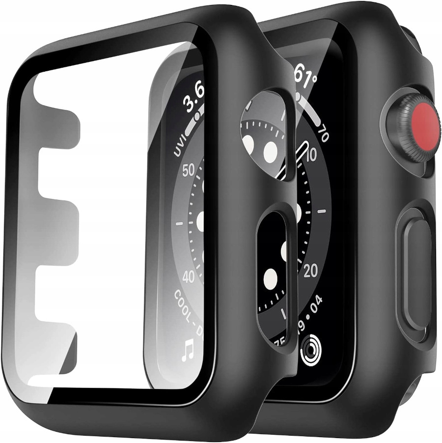 

Etui Szkło 2W1 Obudowa Do Apple Watch 1 2 3 42MM