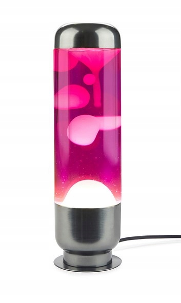 Lampička Láva Lampa Lava Magma Magmová Kapsle Pink Růžová Big lávová