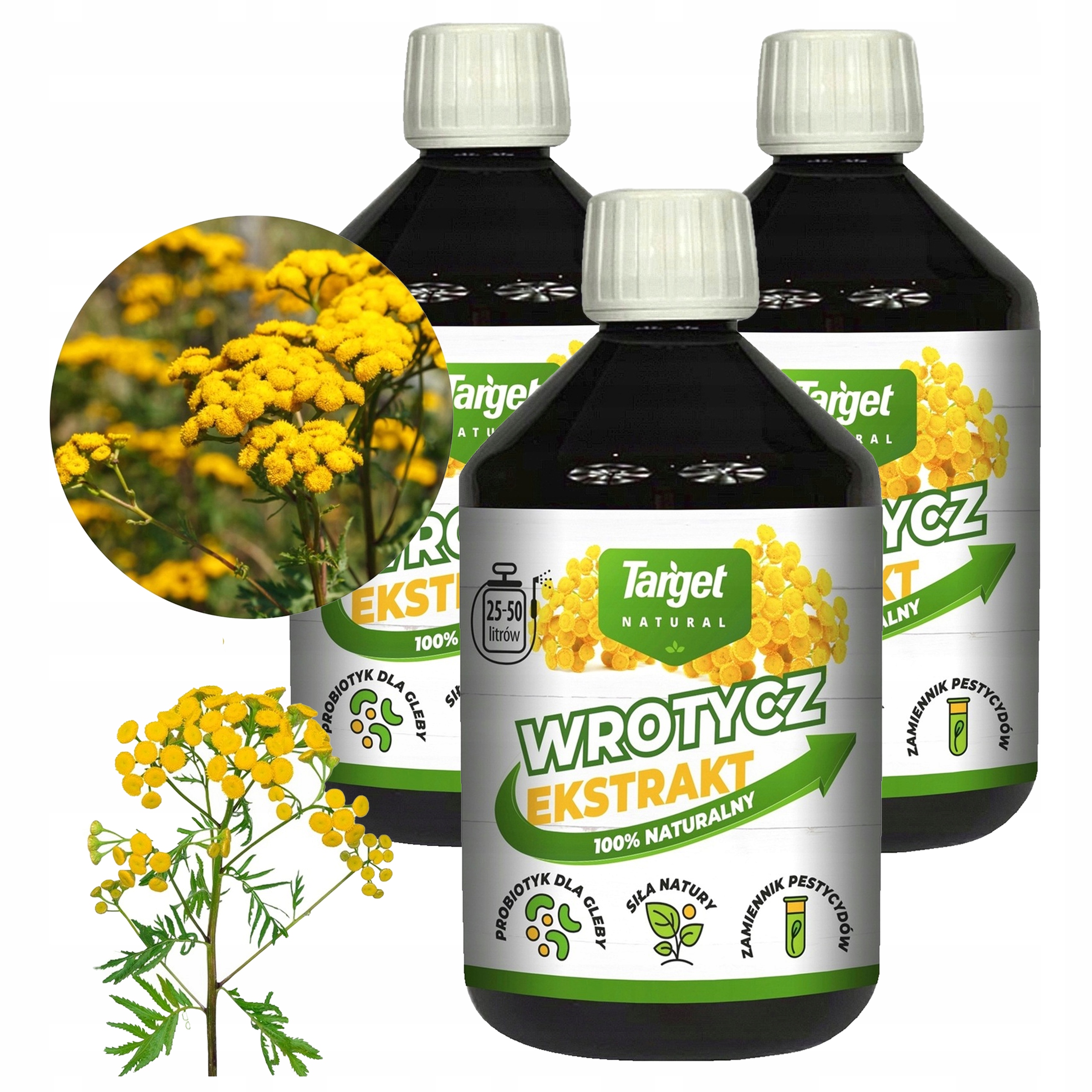 Target Wrotycz Ekstrakt Na Pędraki Opuchlaki 3 x 0,5L
