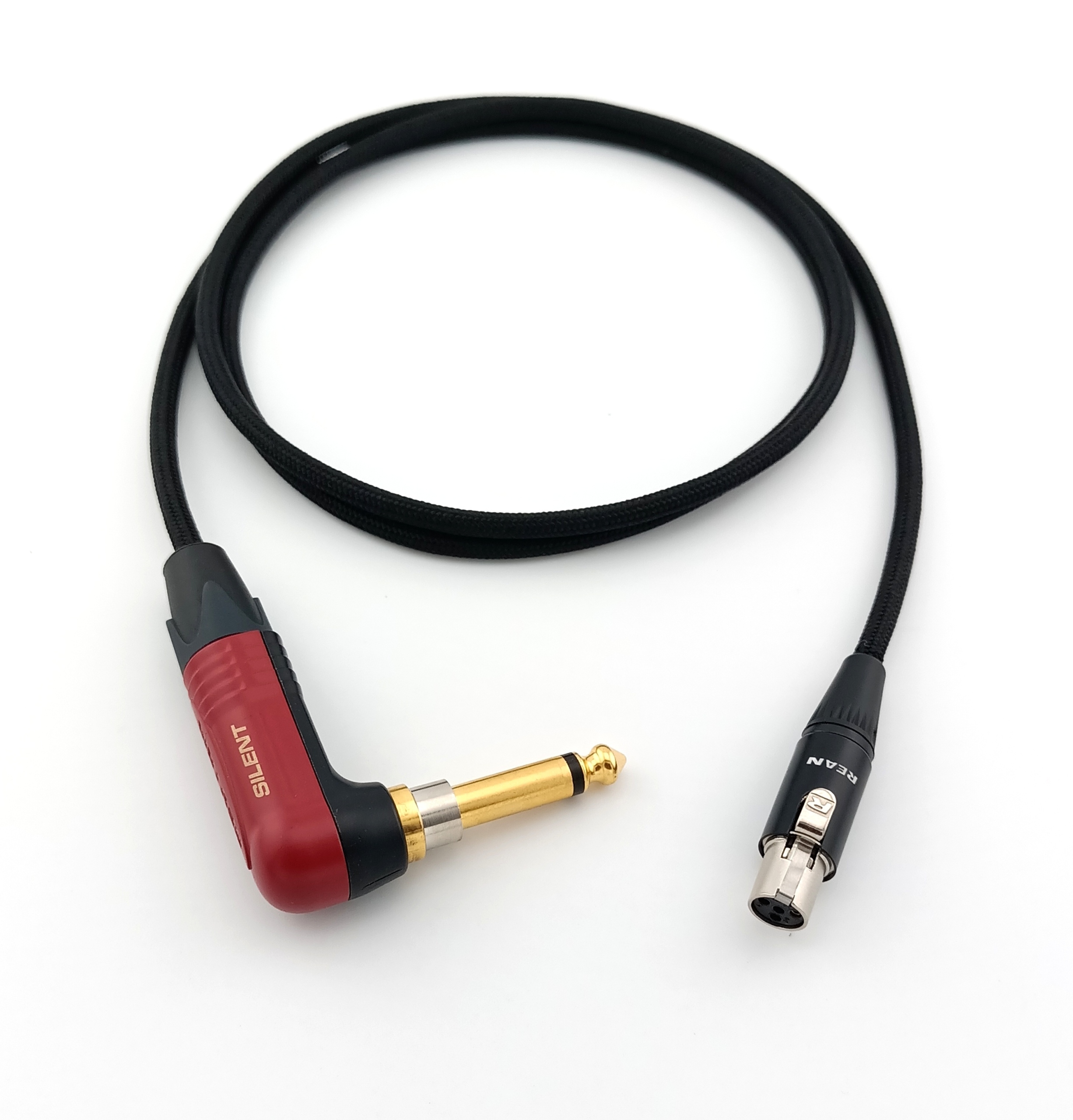 Kábel pre systémy Shure WA304 ručne vyrobený Neutrik Silent