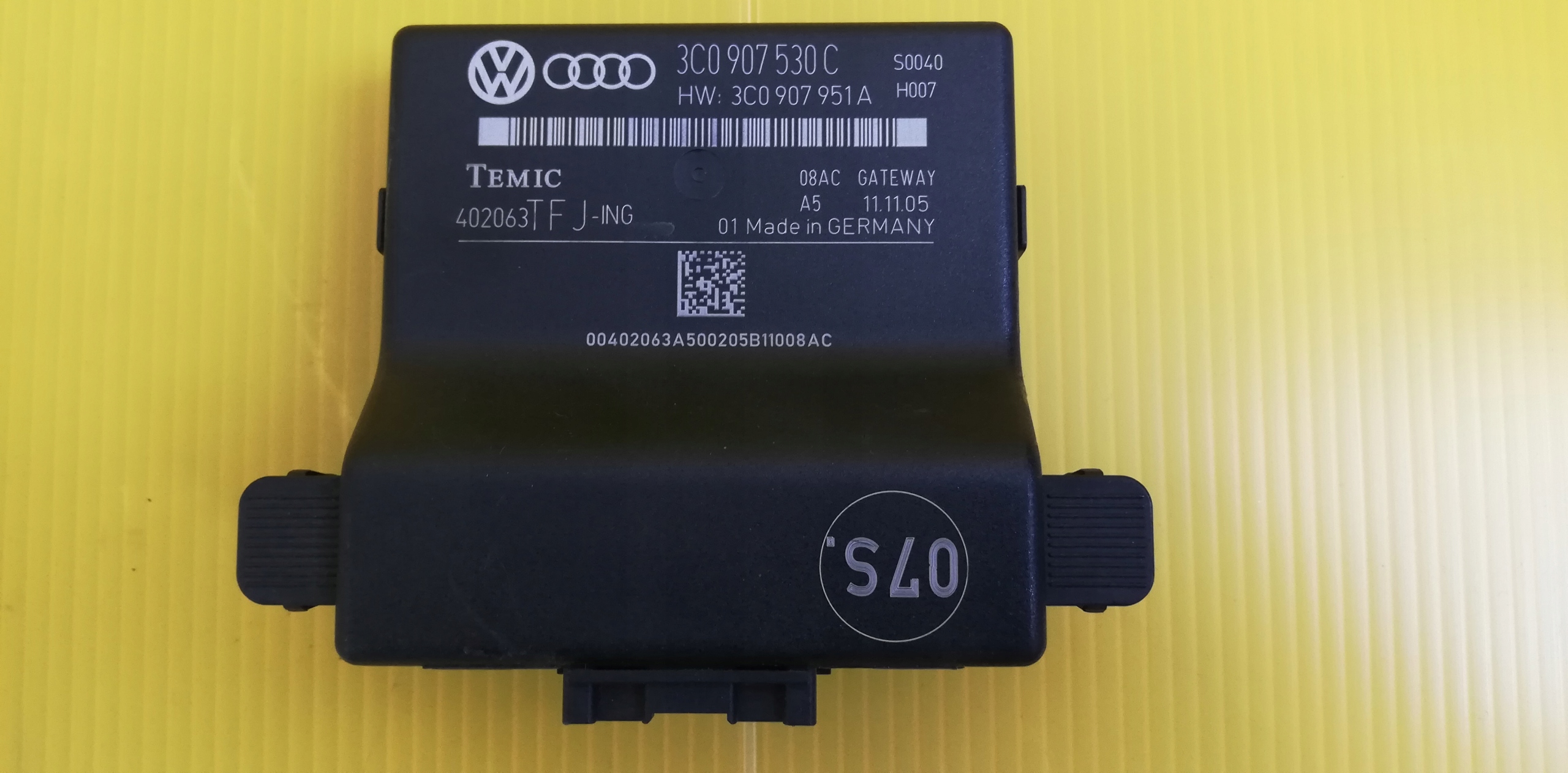 Moduł sterownik Gateway VW 3C0907530C