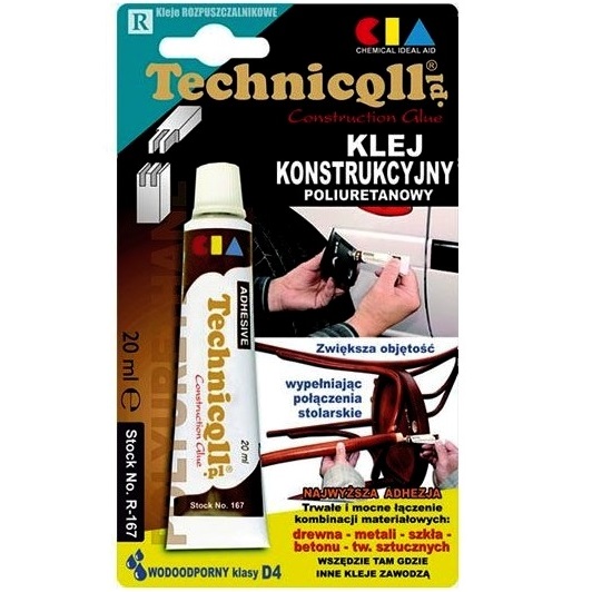 

Klej Konstrukcyjny Poliuretanowy Wodoodporny Mocny