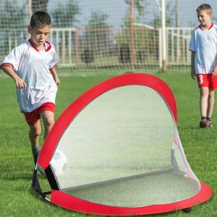 2 X SAMOROZKŁADAJĄCA SIĘ BRAMKA GRY W PIŁKĘ NOŻNĄ + POKROWIEC Model W1524sg-5