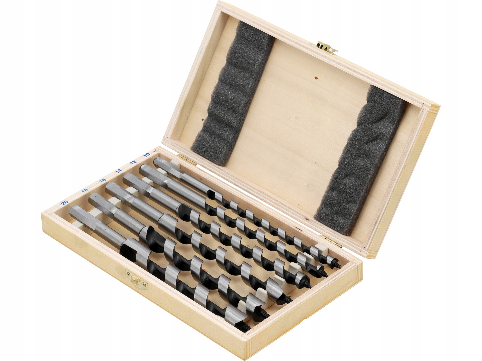 НАБОР ИЗ 6 СВЕРЛ ПО ДЕРЕВУ 10-20 ММ HCS ДЛИНА 230 ММ STHOR Бренд Sthor