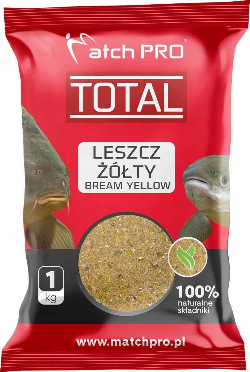 Zanęta Total Leszcz Żółty 3kg Match Pro