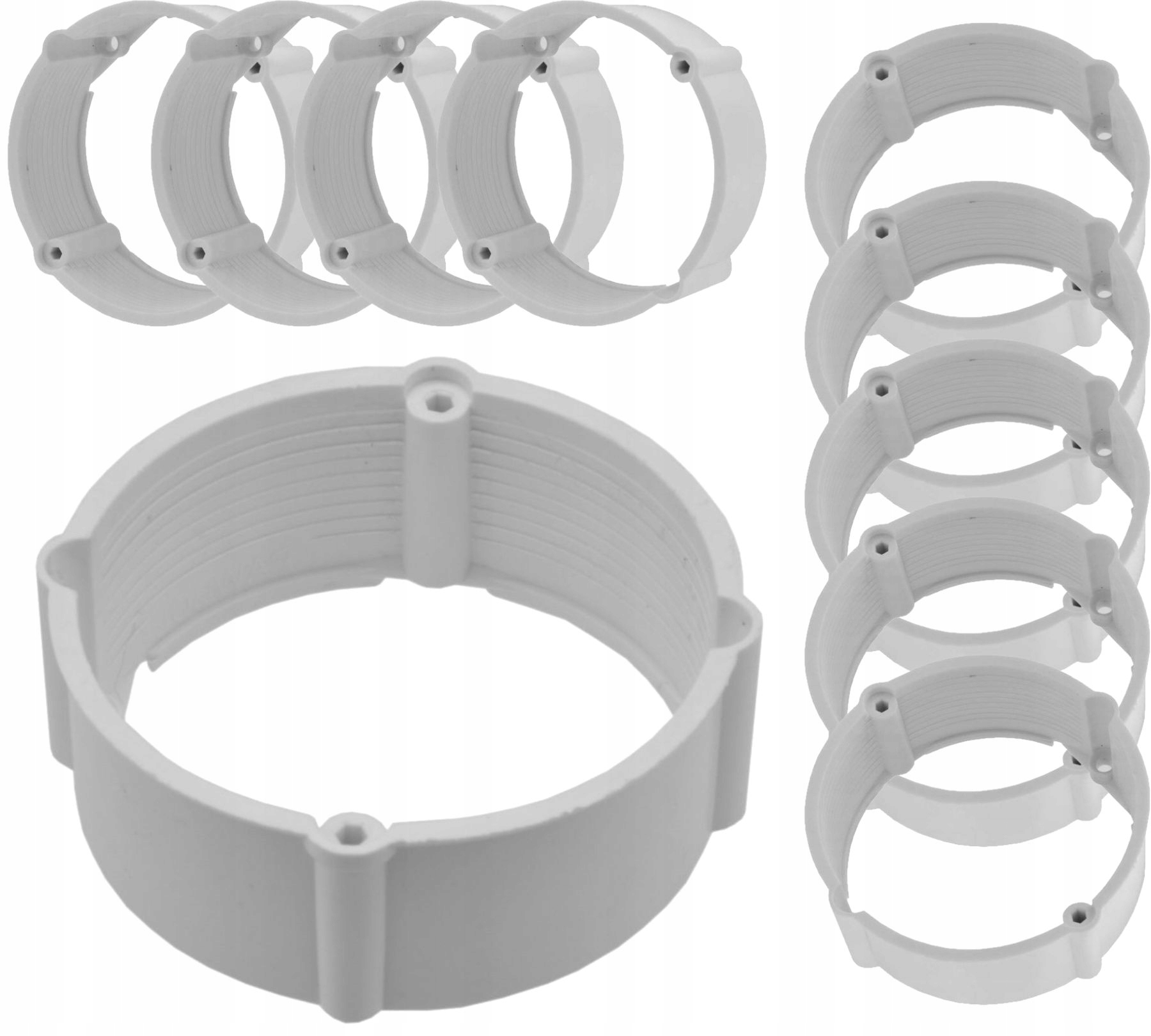 

Pierścień Dystansowy 60 24mm Do Puszki Biały 10szt