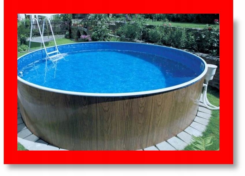 Basen kanadyjski --- 3,6x1,2m --- Zestaw --