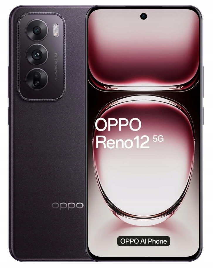 Смартфон Oppo Reno12 12 ГБ / 256 ГБ 5G черный
