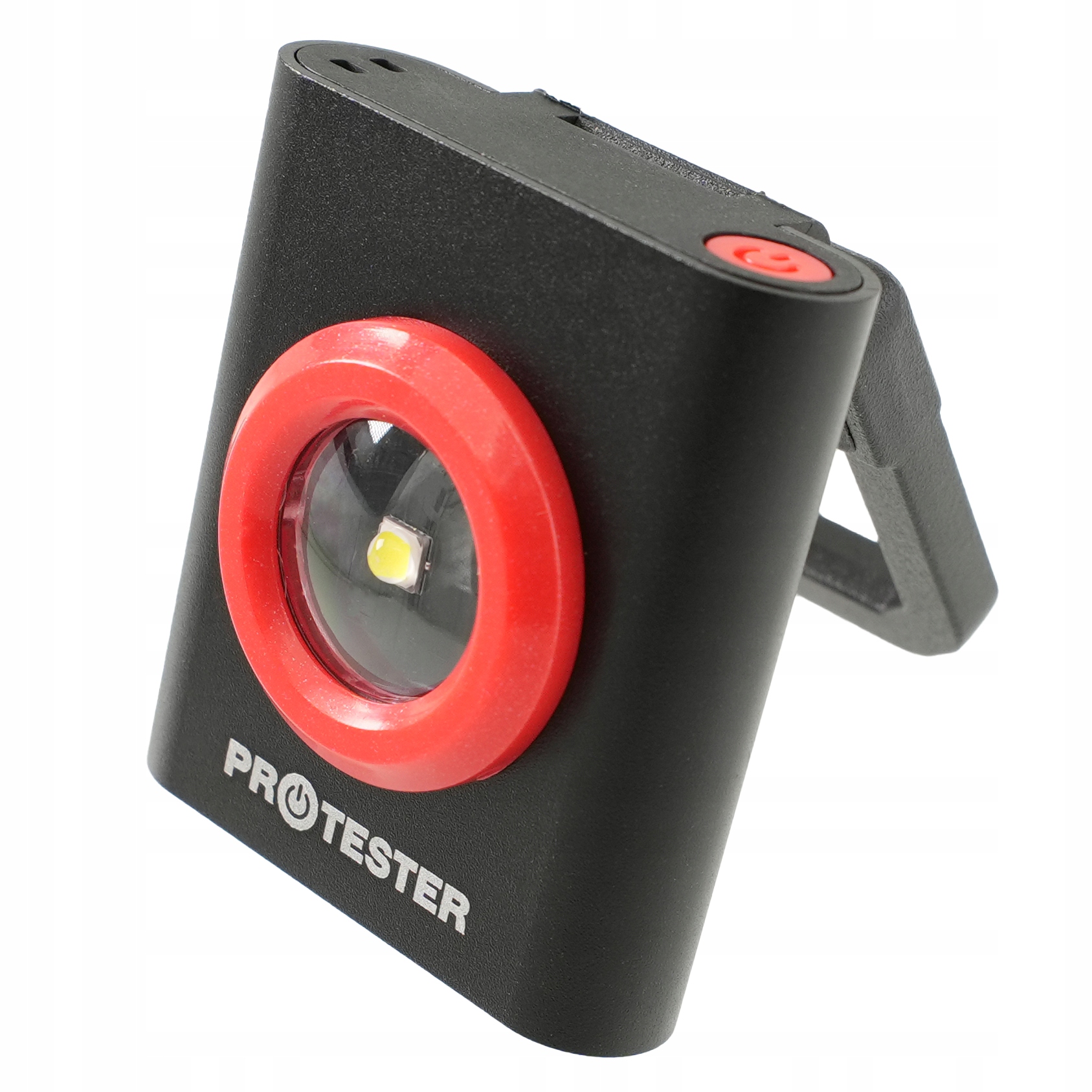 MOCNA MINI LATARKA LED KIESZONKOWA BRELOK MAGNES UCHWYT NÓŻKA PROTESTER Zasilanie akumulatorowe