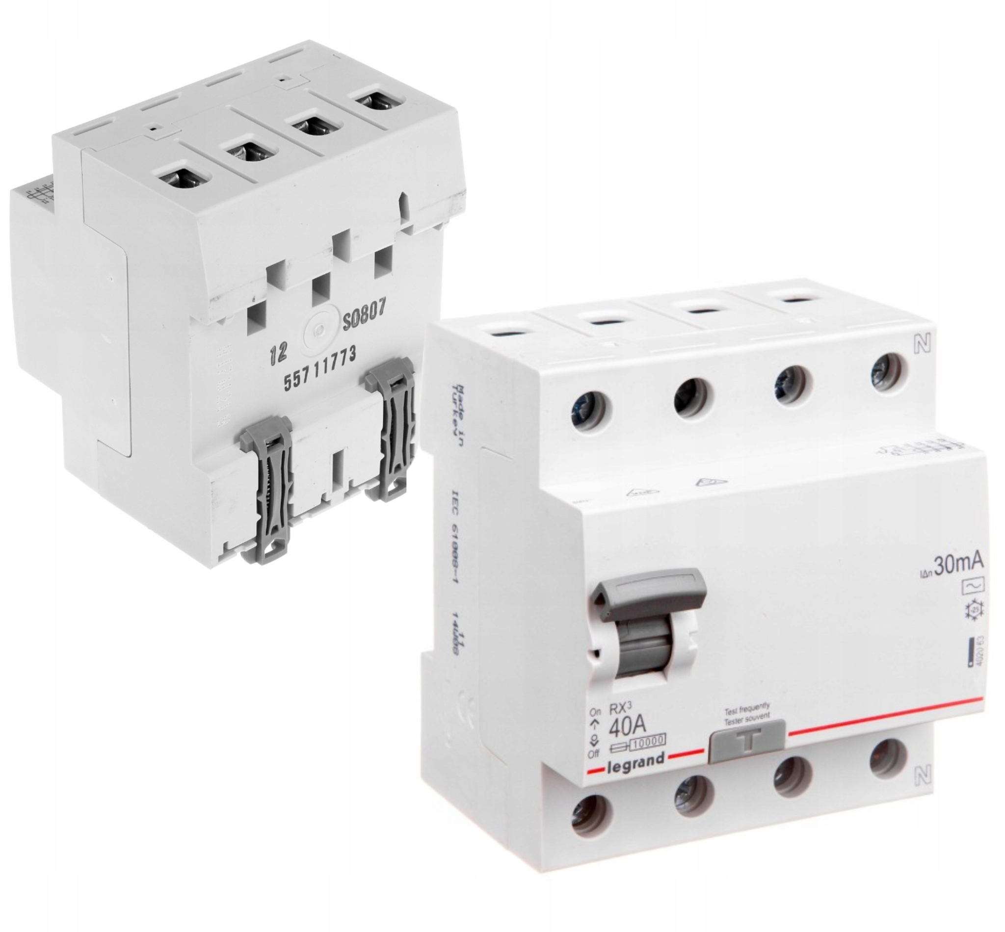 Legrand RX3 wyłącznik różnicowoprądowy 40A 4-biegunowy 30mA