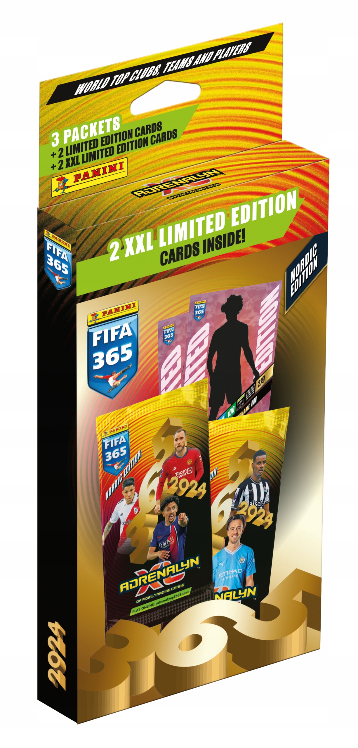 Fifa 365 2024 Karty Piłkarskie Blister XXL 4x Limited 3x Saszetka Nordic