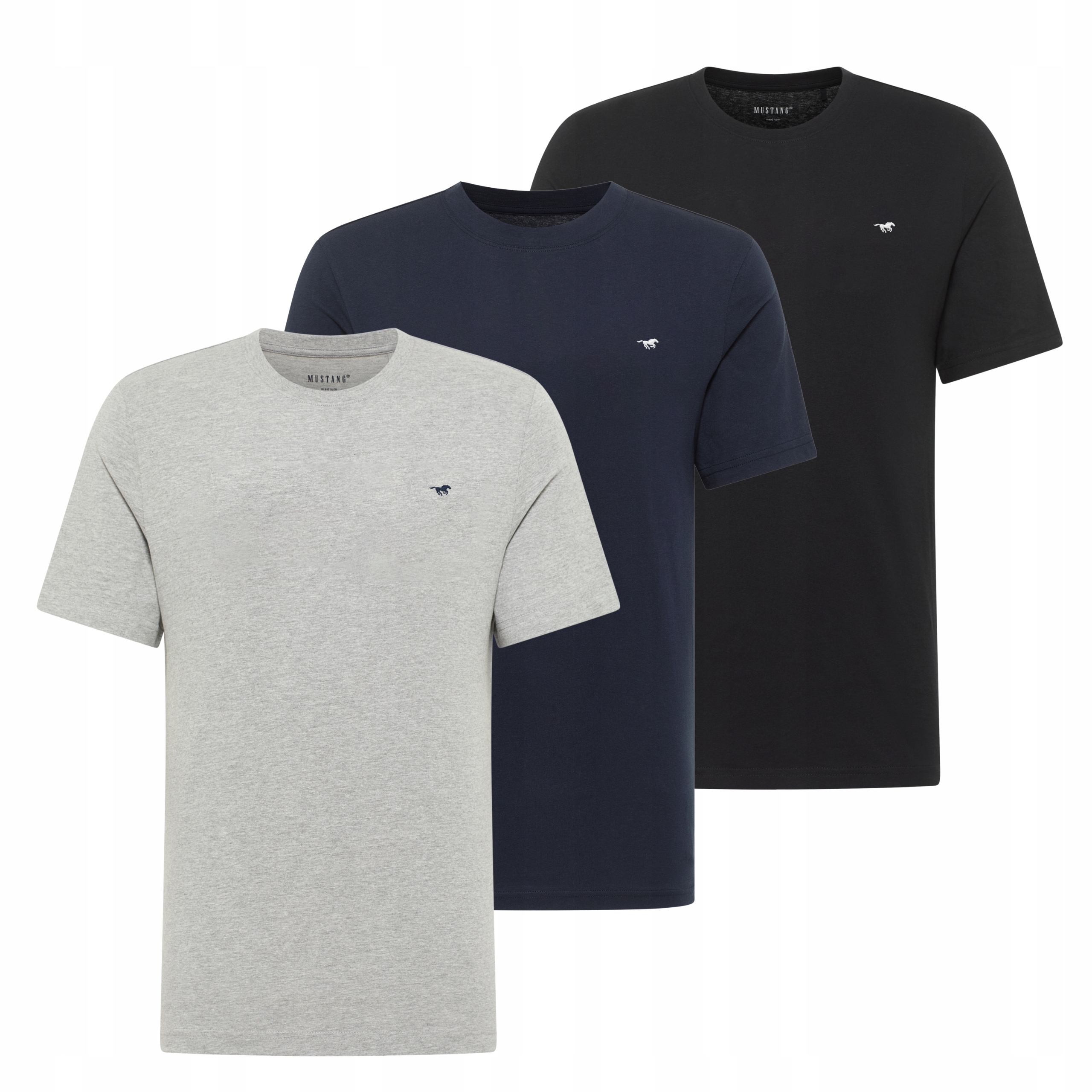 Pánské tričko Mustang s logem Alex a 3 Bavlna , velikost 5XL