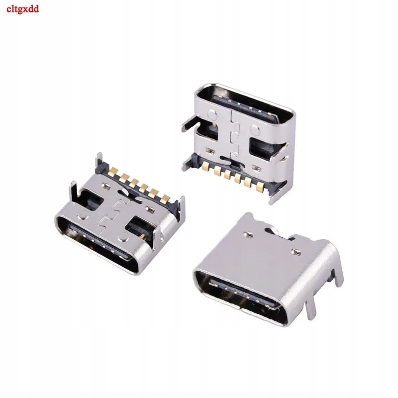 Gniazdo USB-C SMD 6pin SMT USB C