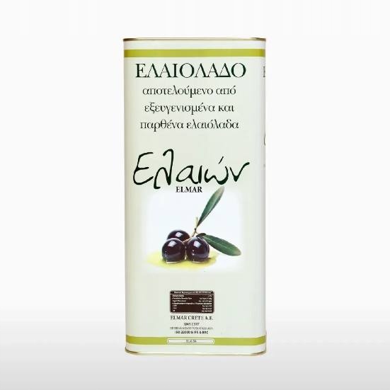 Levně Řecký olej Elmar 5 l – olivový olej z Kréty pro smažení a saláty