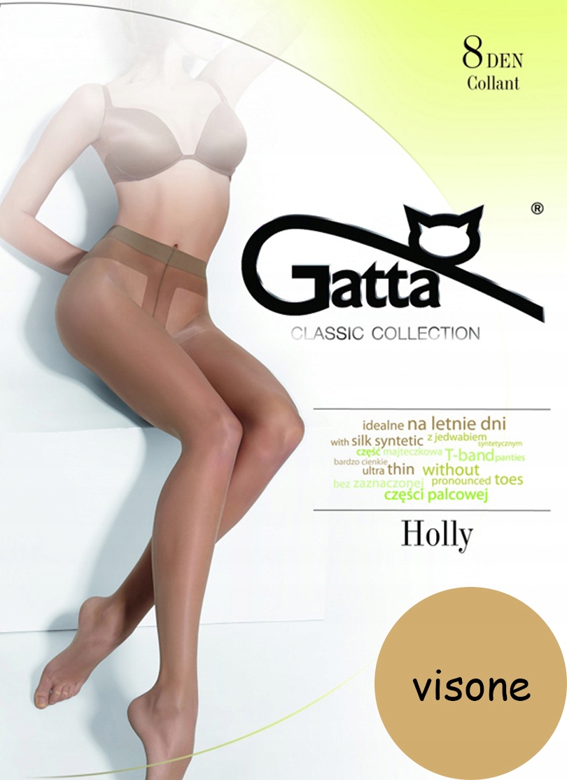 

Gatta rajstopy 8 den Holly summer Visone 3 M