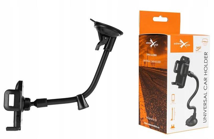 UCHWYT NA TELEFON DO SAMOCHODU NA SZYBĘ – DŁUGI