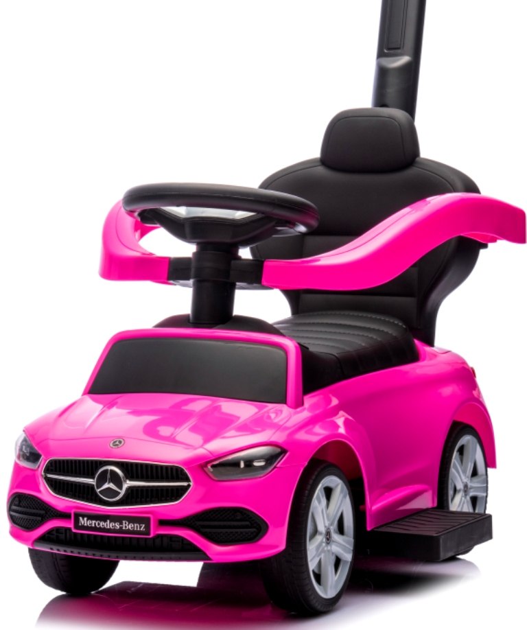 Pchacz Mercedes Amg c63 Różowy Jeździk, klakson Ragil Sp. z o.o.