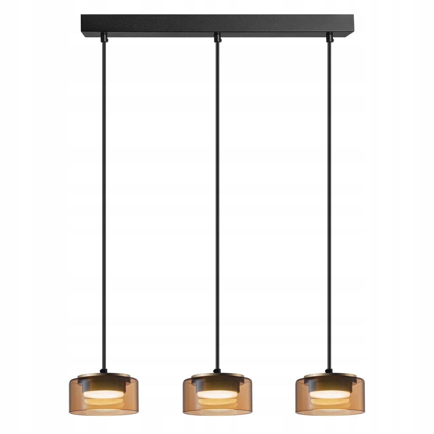 Sanico Goldlux Ofelia 3xGX53 závěsná lampa amber 4000K IP20 331298