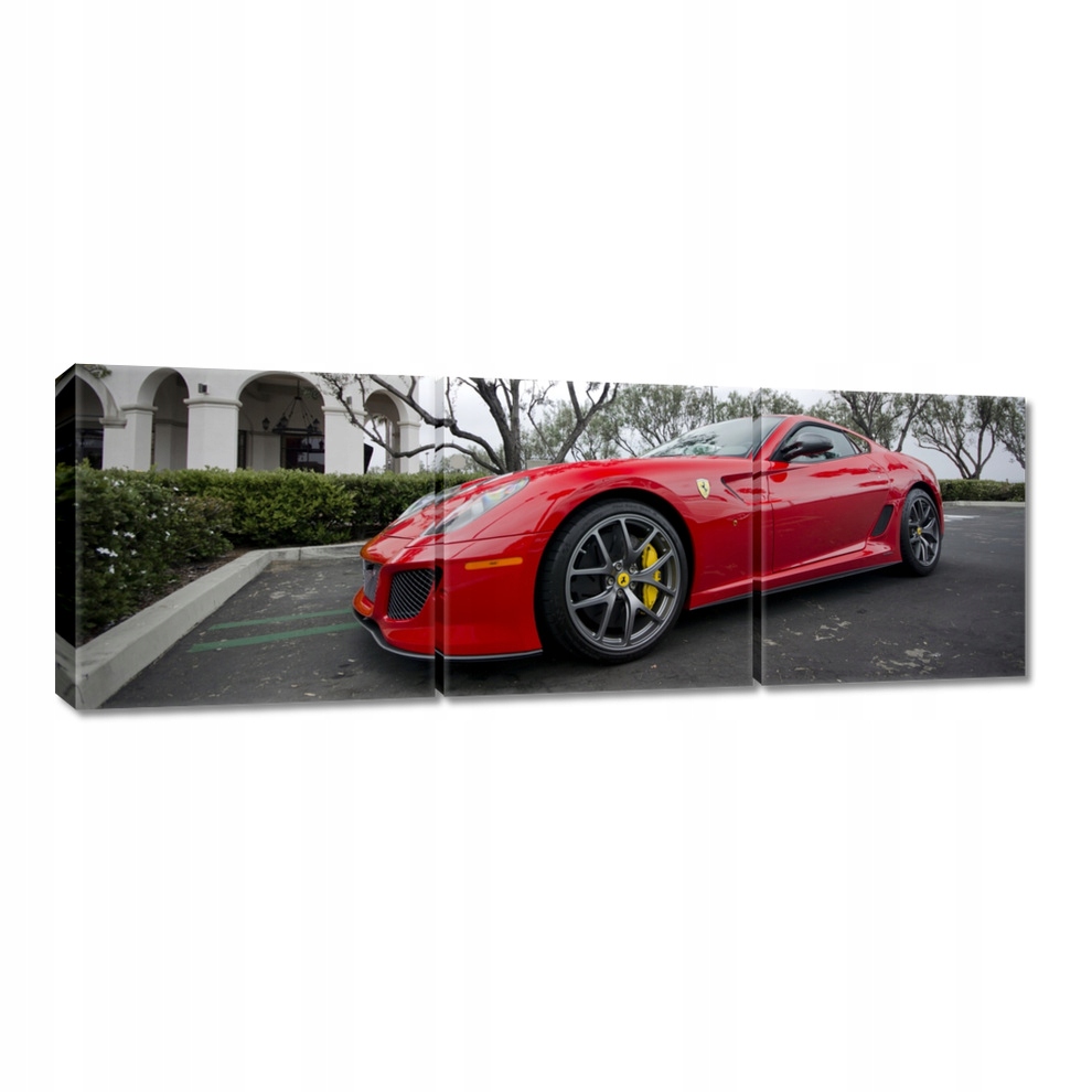

Obrazy 150x50 Czerwony samochód Ferrari