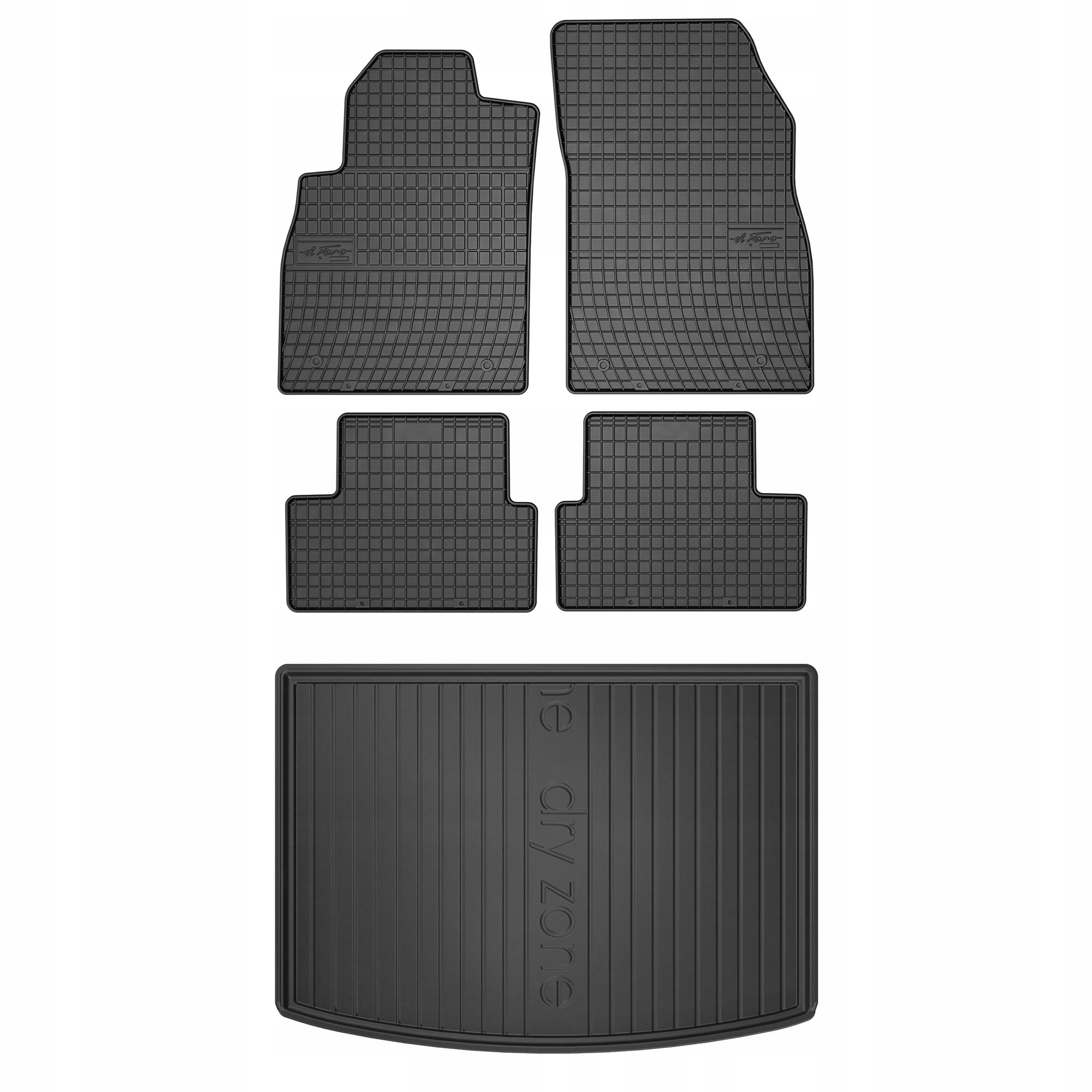 Gumové koberčeky a rohože SsangYong Korando IV od roku 2019