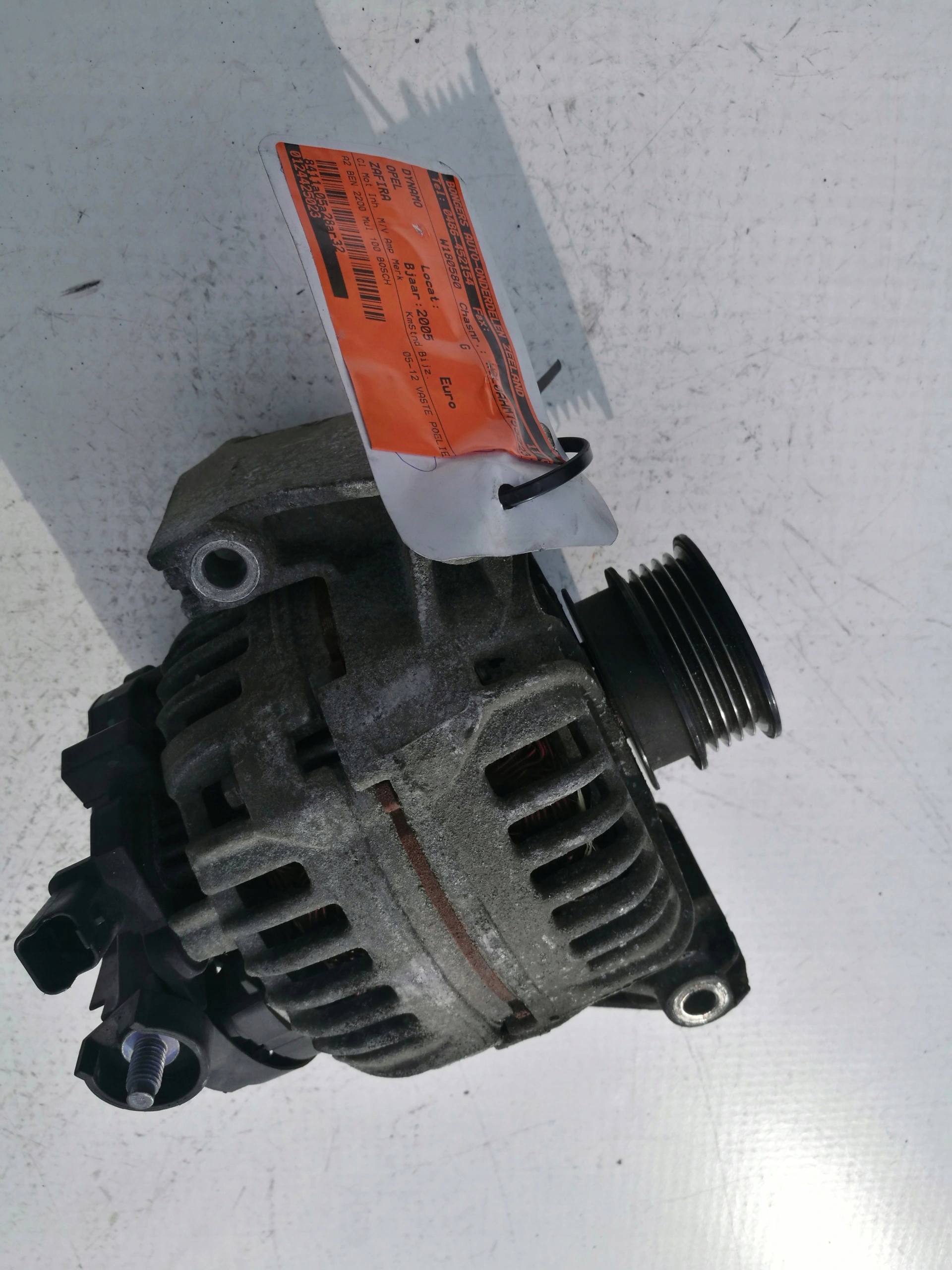 OPEL ZAFIRA VECTRA 2.2 B 100A ALTERNATOR