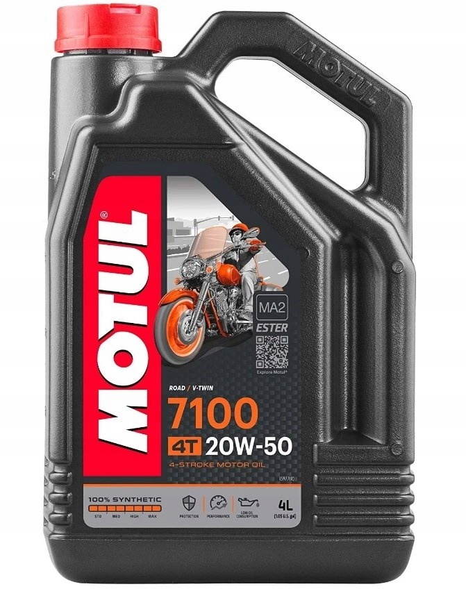 syntetický olej 7100 20W50 4L pre motory 4T