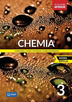 Chemia 3 Podręcznik ZR WSiP 2024 Nowa Edycja