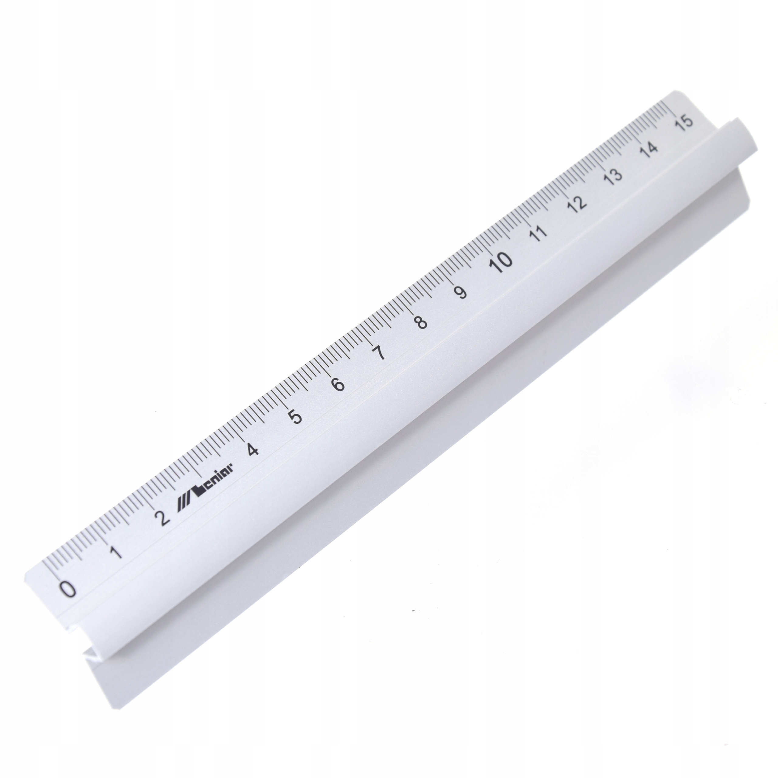 

Linijka szkolna z uchwytem 15 cm Leniar