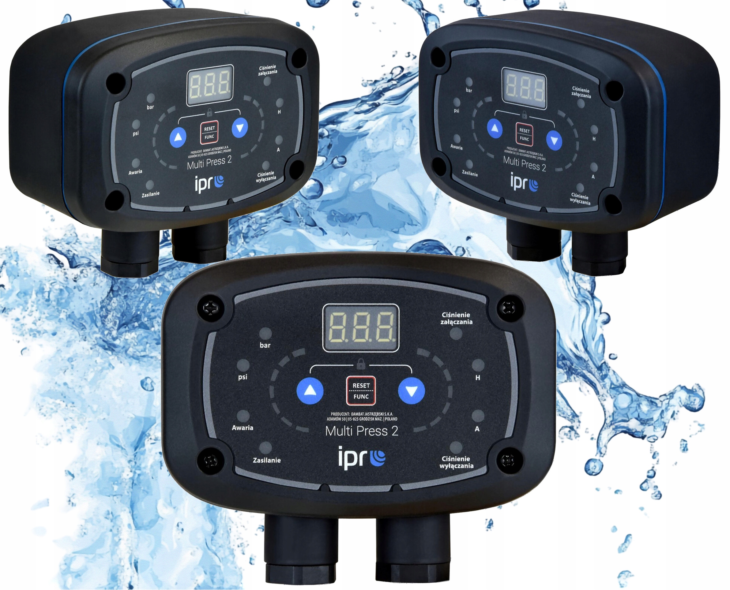 Elektronický Ovládač S Digitálnym Displejom Multi Press 2 Ipro