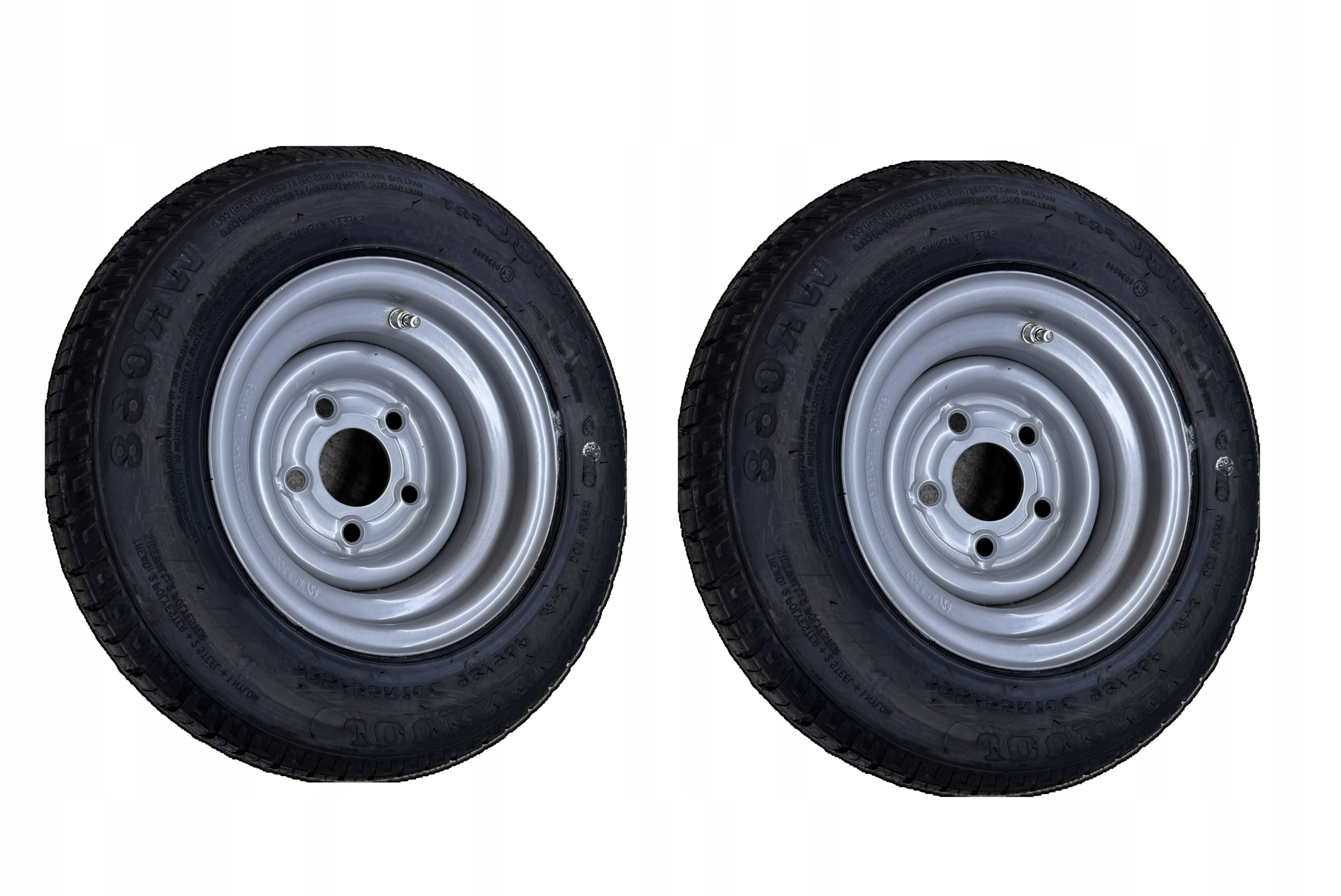 2 Kola přívěsů Journey WR068 195/55R10C 98/96P 6J 5x112 ET-4 66,5