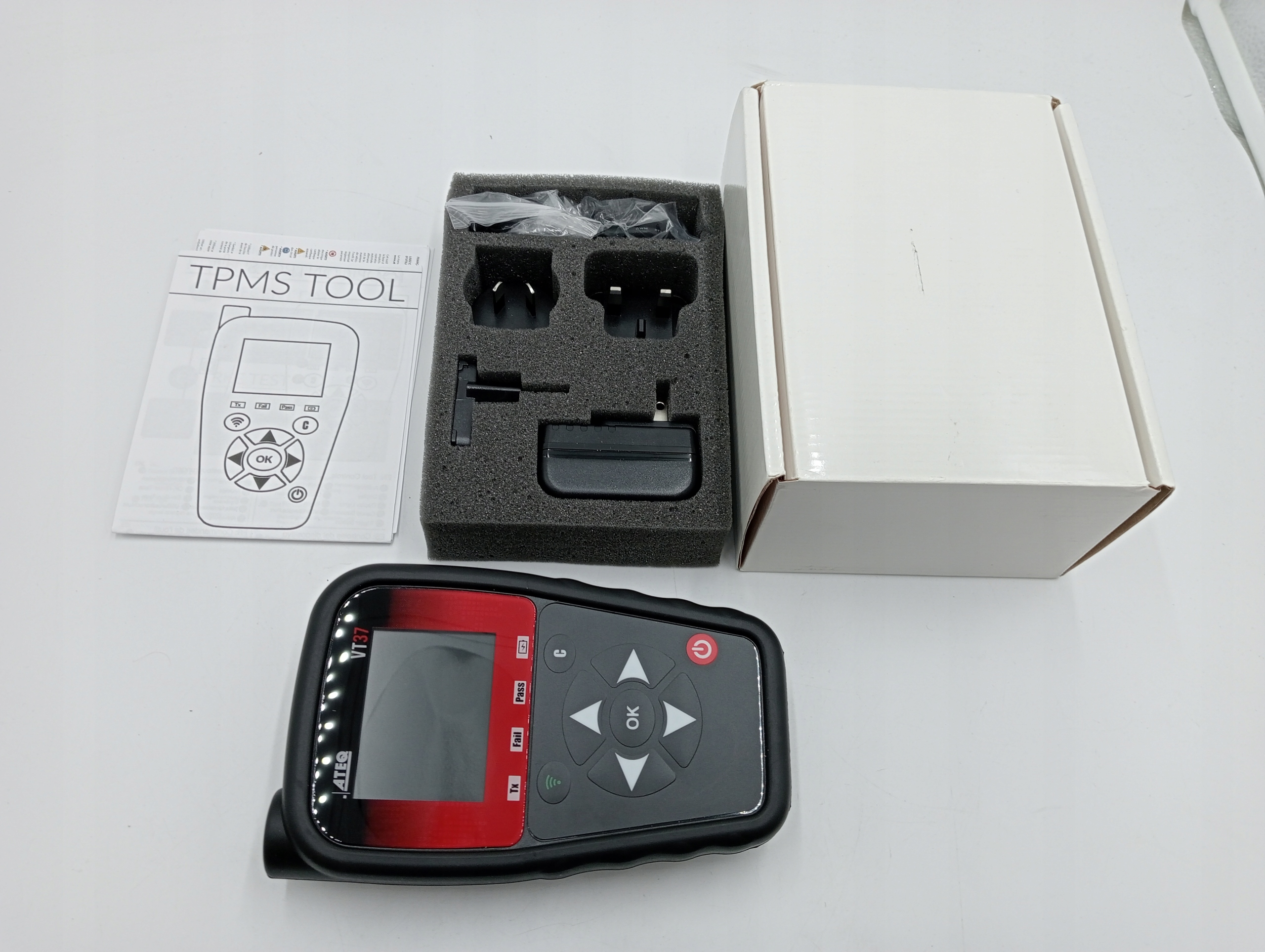 ATEQ VT37 PROGRAMATOR CZUJNIKÓW TPMS 81906 - powystawowy- Kod producenta VT37-000EU