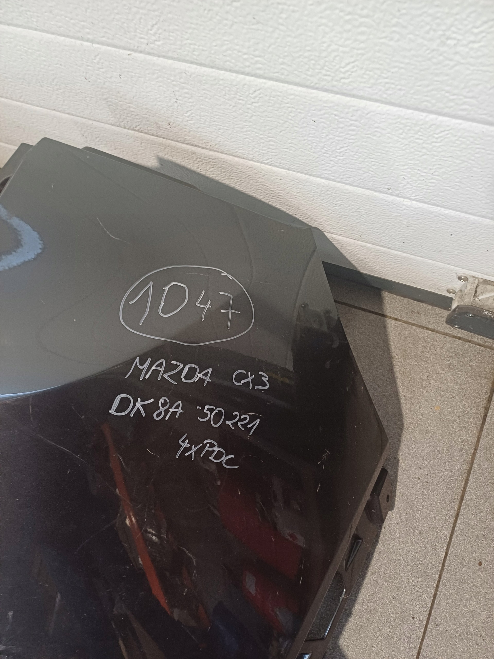 bumper rear part rear MAZDA CX3 DK8A-50221 4 X PDC
