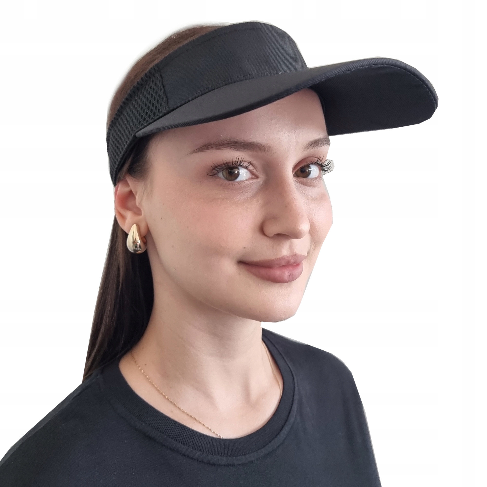 Gastronomická stříška nastavitelná černá 50 kusů