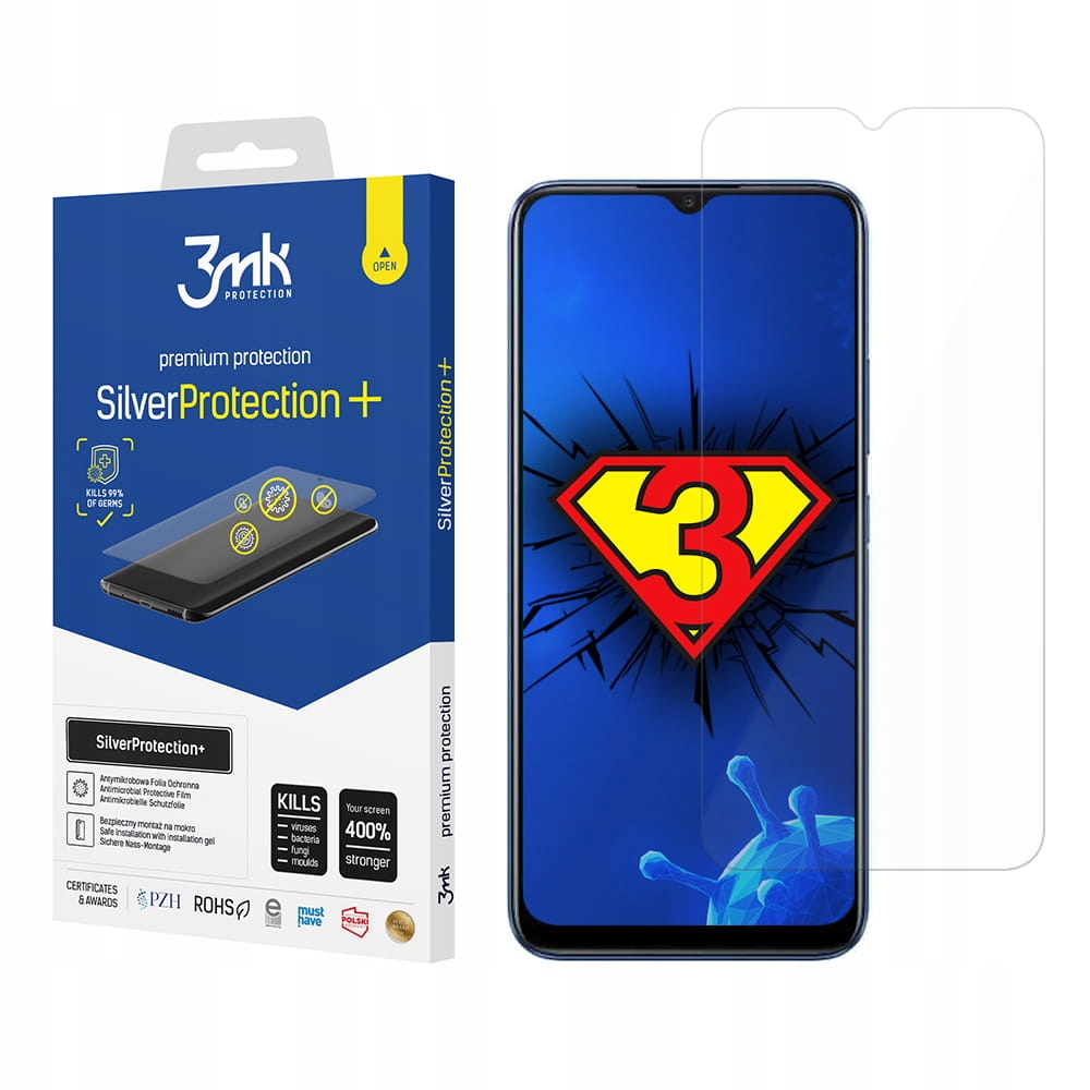 

Folia ochronna do Realme C20 - 3mk SilverProtect+