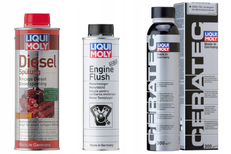 Zestaw Ceratec Purge Spulung Płukanka Liqui Moly