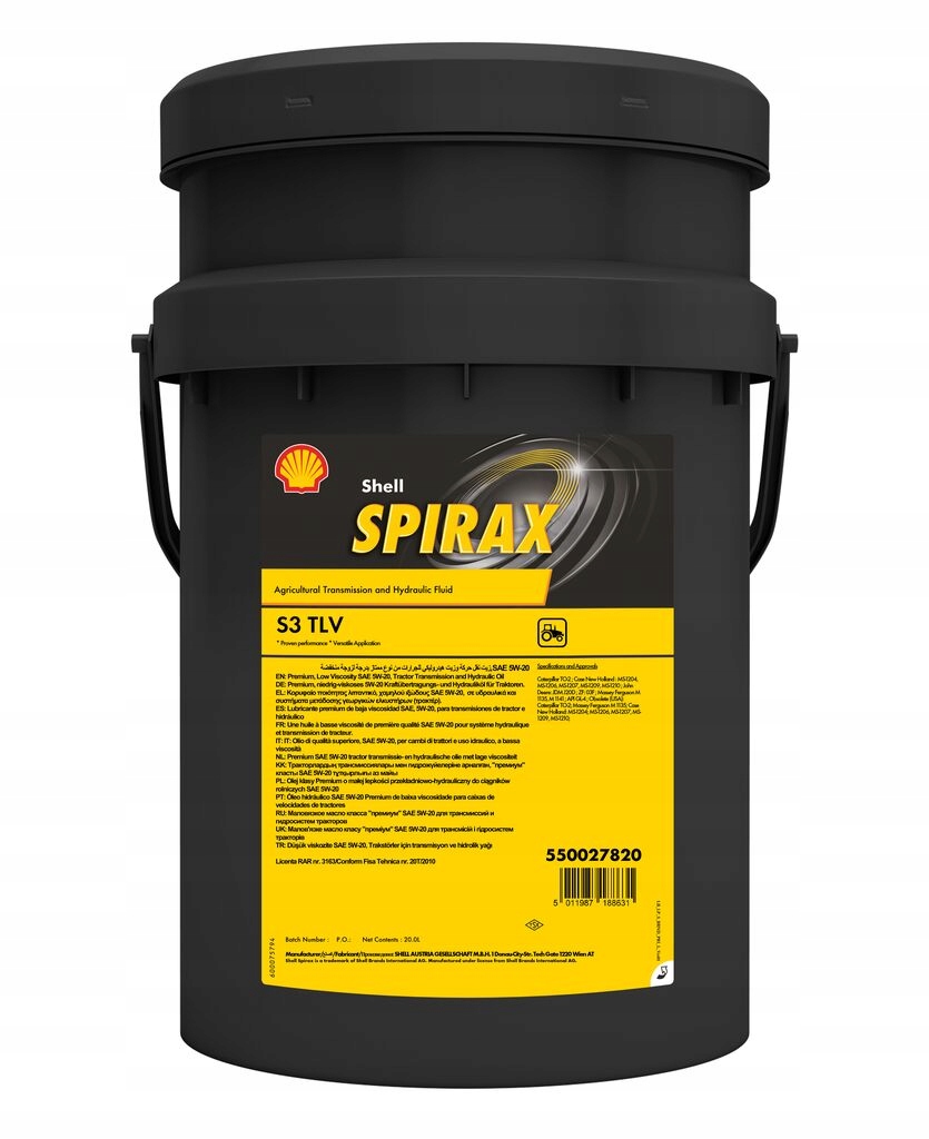 Shell Shell Spirax S3 Tlv (20L)