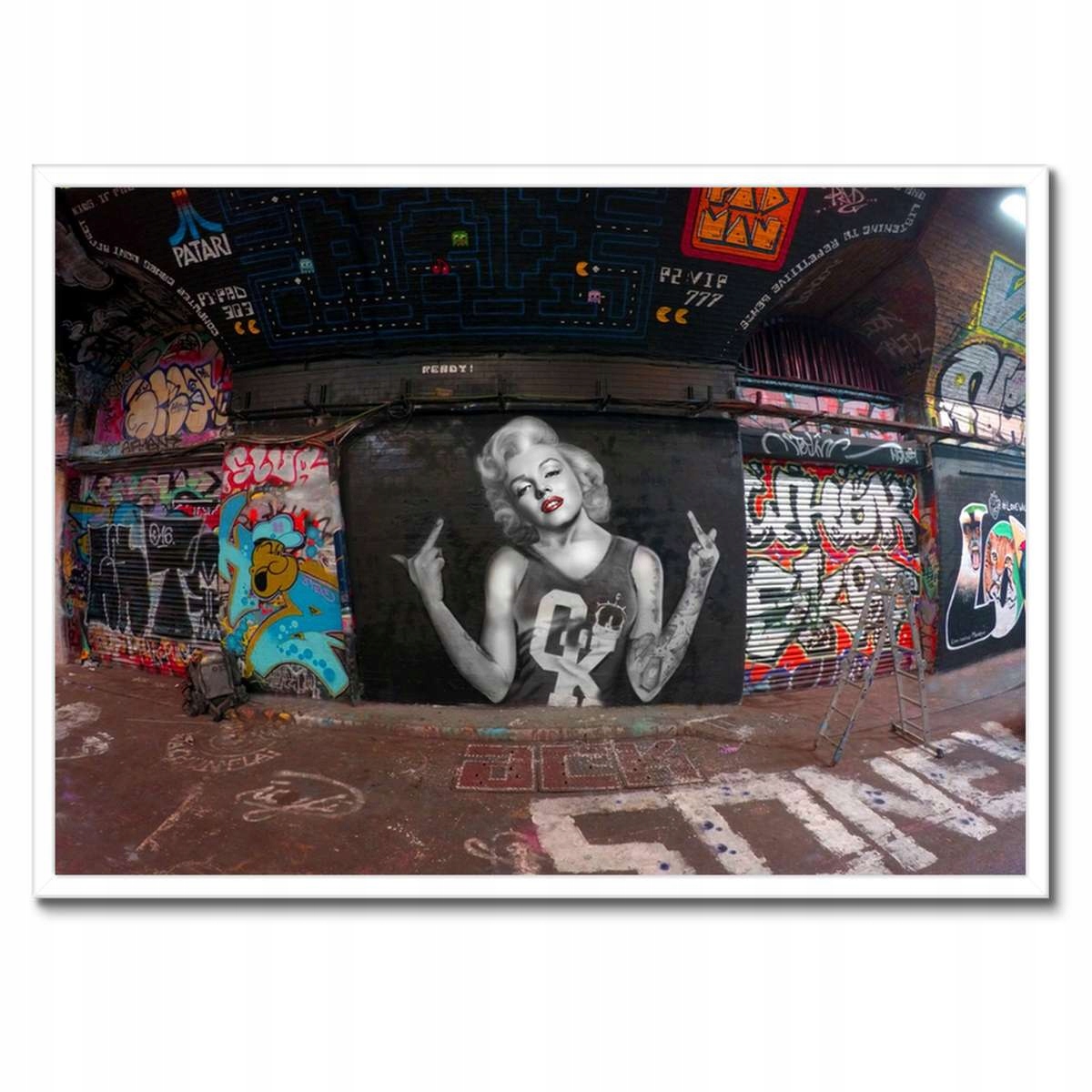 Plakáty v rámu 70x50 Marilyn Monroe Graffiti