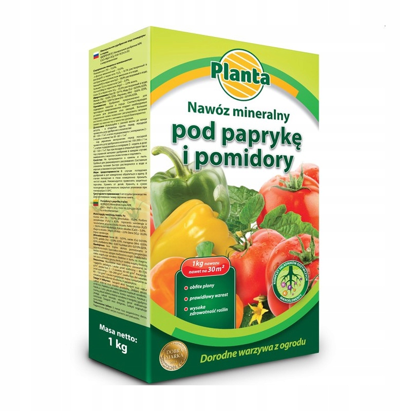 

Nawóz Planta Pod Paprykę Pomidory Warzywa 1kg