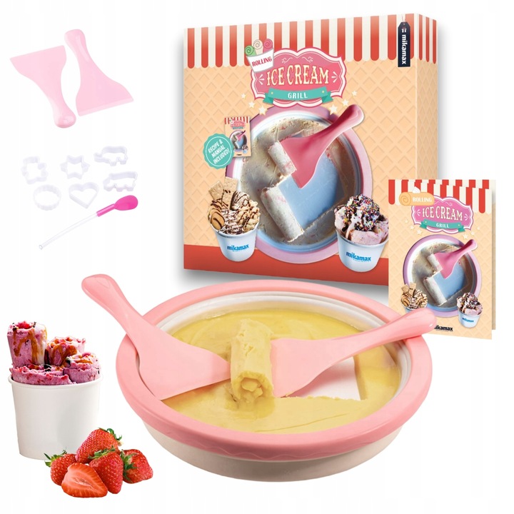 Stroj na thajskou zmrzlinu Dárek pro děti Udělejte to sami recepty