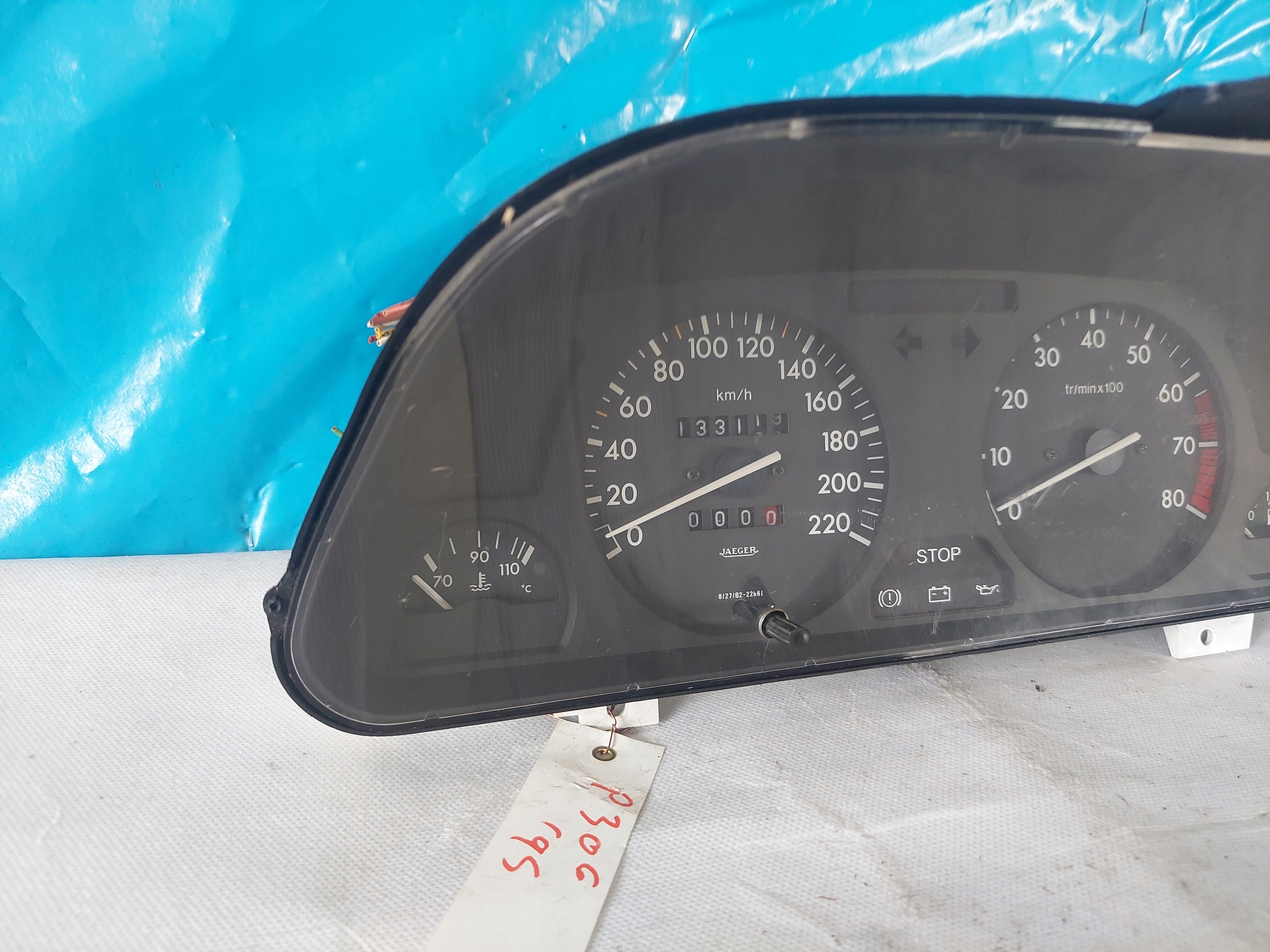 dials clock PEUGEOT 306 1.6 B 9627718280