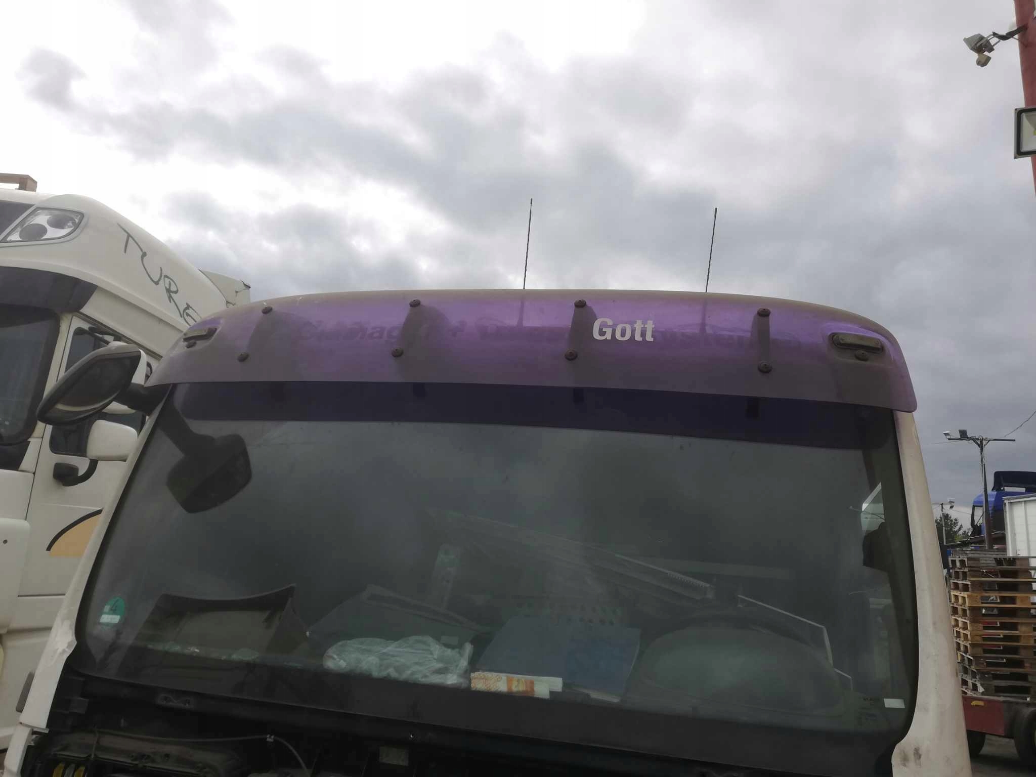 BLENDA PRZECIWSŁONECZNA KOMPLETNA MAN TGL 400 ZŁ