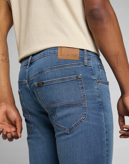 Spodnie Męskie Lee Rider L701SQC49 W32 L34 Fason zwężane